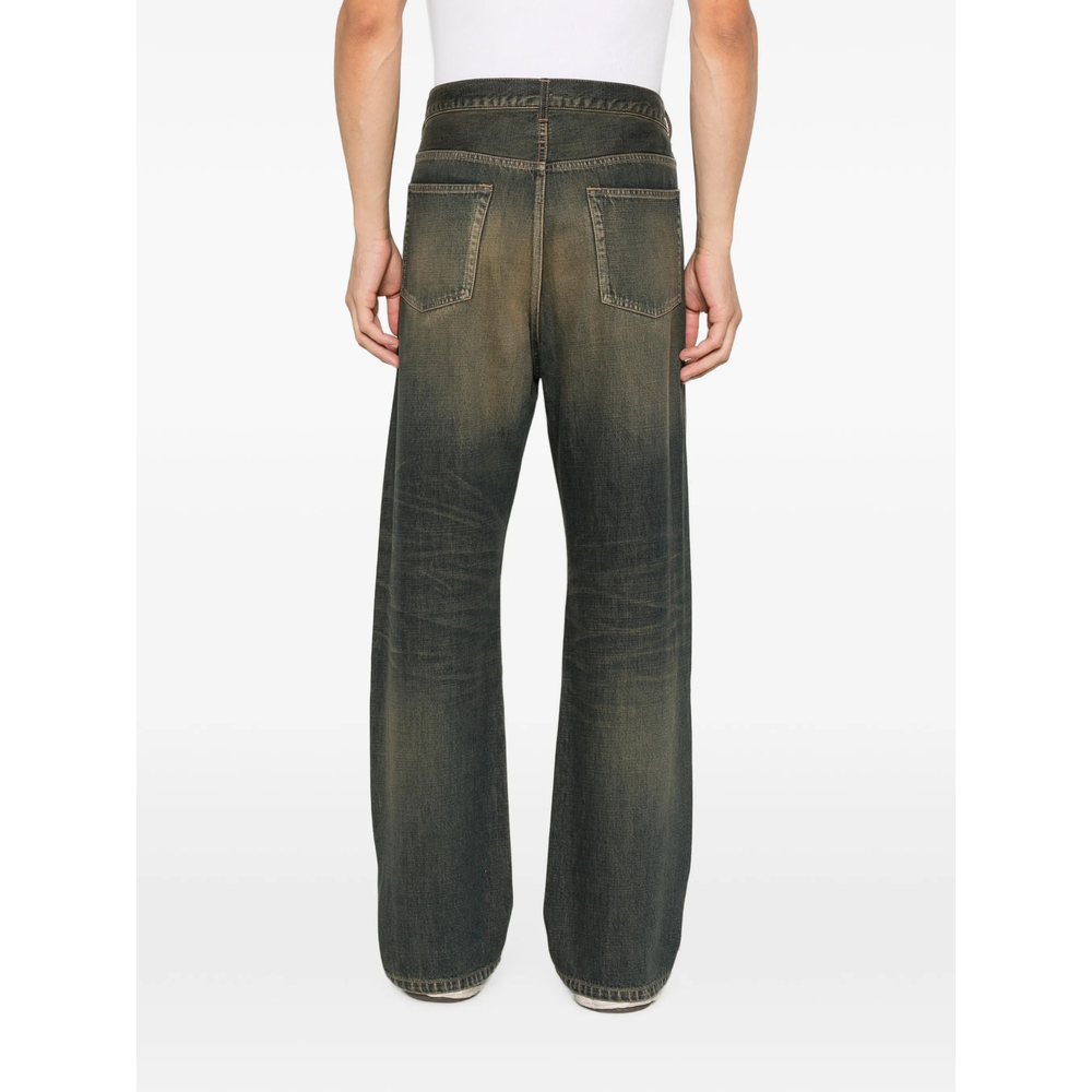 Folded Denim Trousers