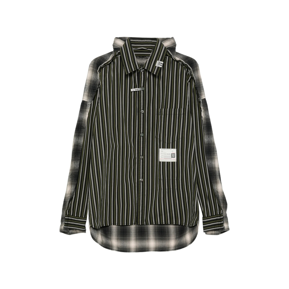 Maison Mihara Yasuhiro Front Back Docking Shirt