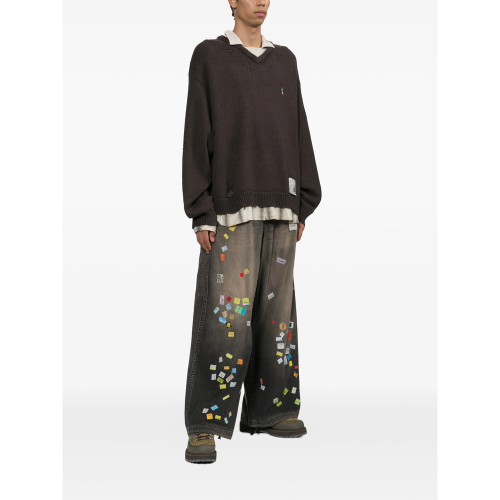 Triple Layered Collared Sweater