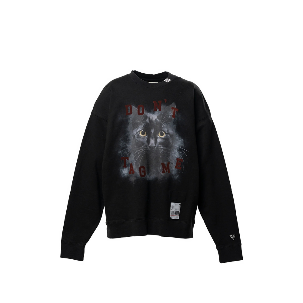 Maison Mihara Yasuhiro Cat Printed Sweatshirt
