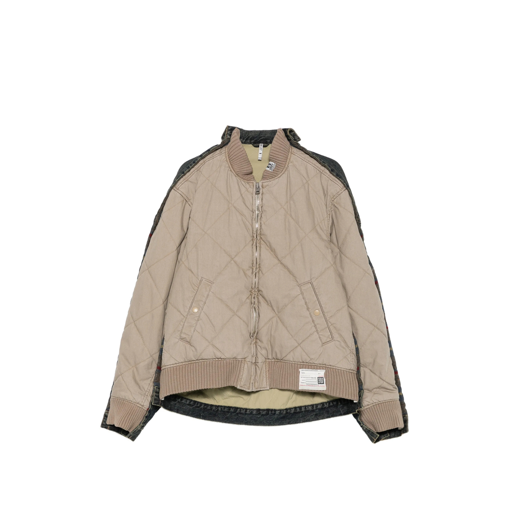 Maison Mihara Yasuhiro Quilted Layered-denim Jacket