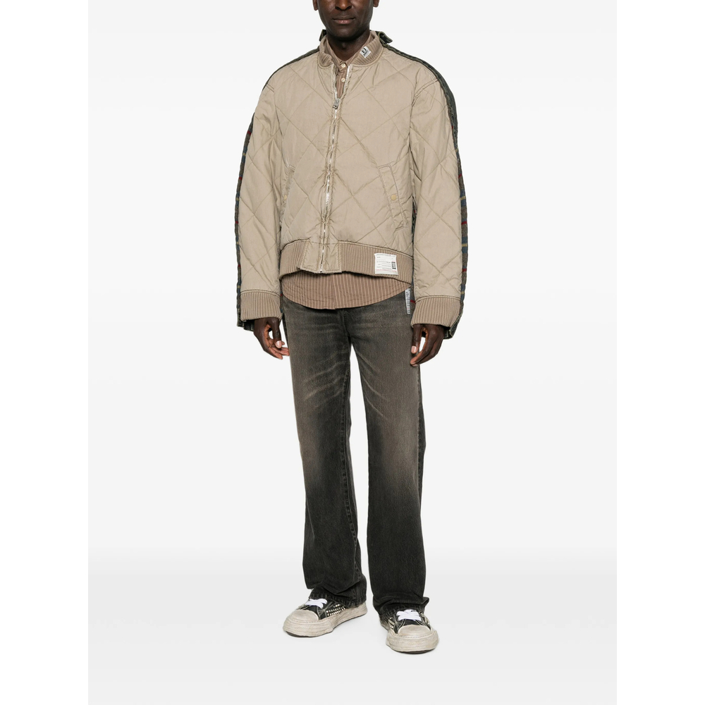 Combined Quilt Denim Jacket