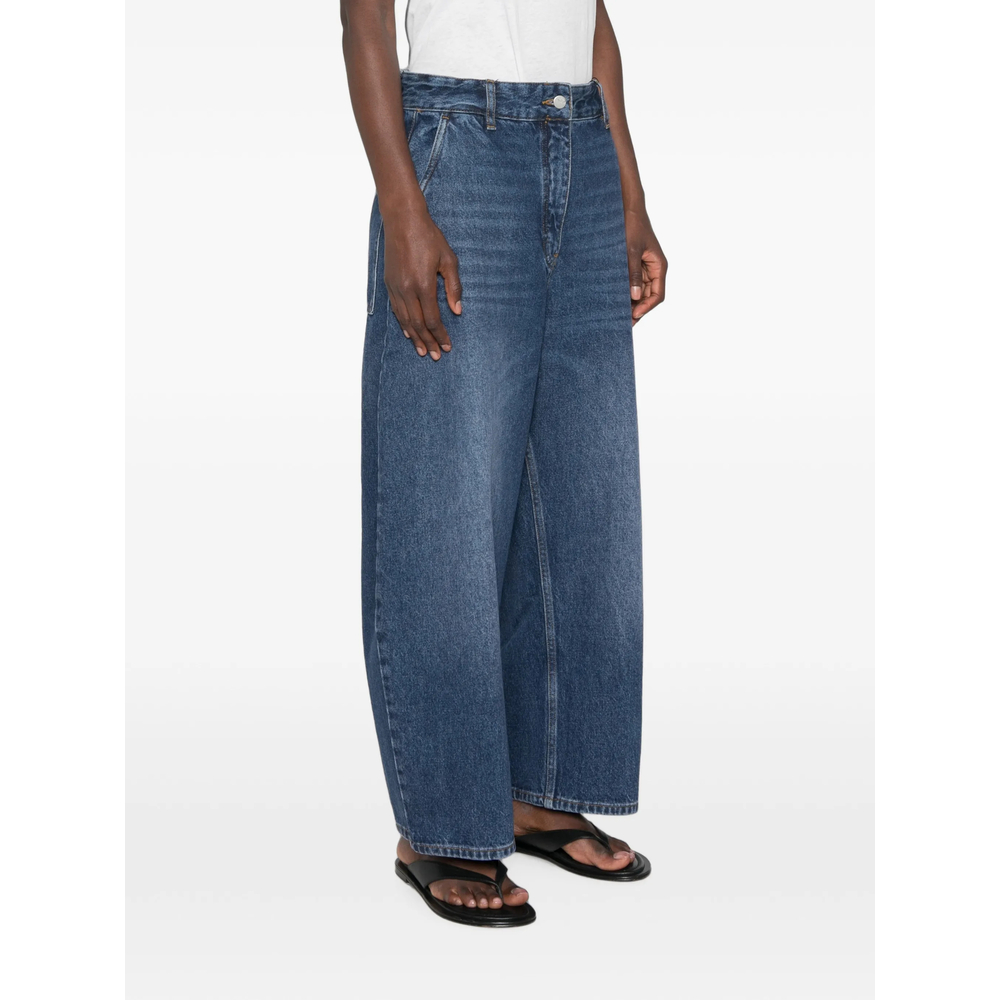 Washed Wide- Leg