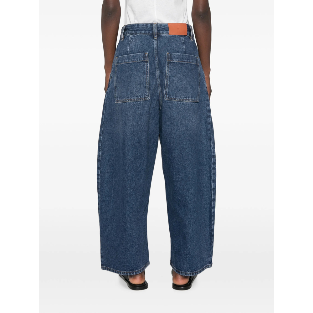 Washed Wide- Leg