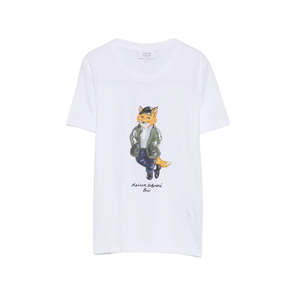 Maison Kitsuné Weekend Fox Graphic-print T-shirt