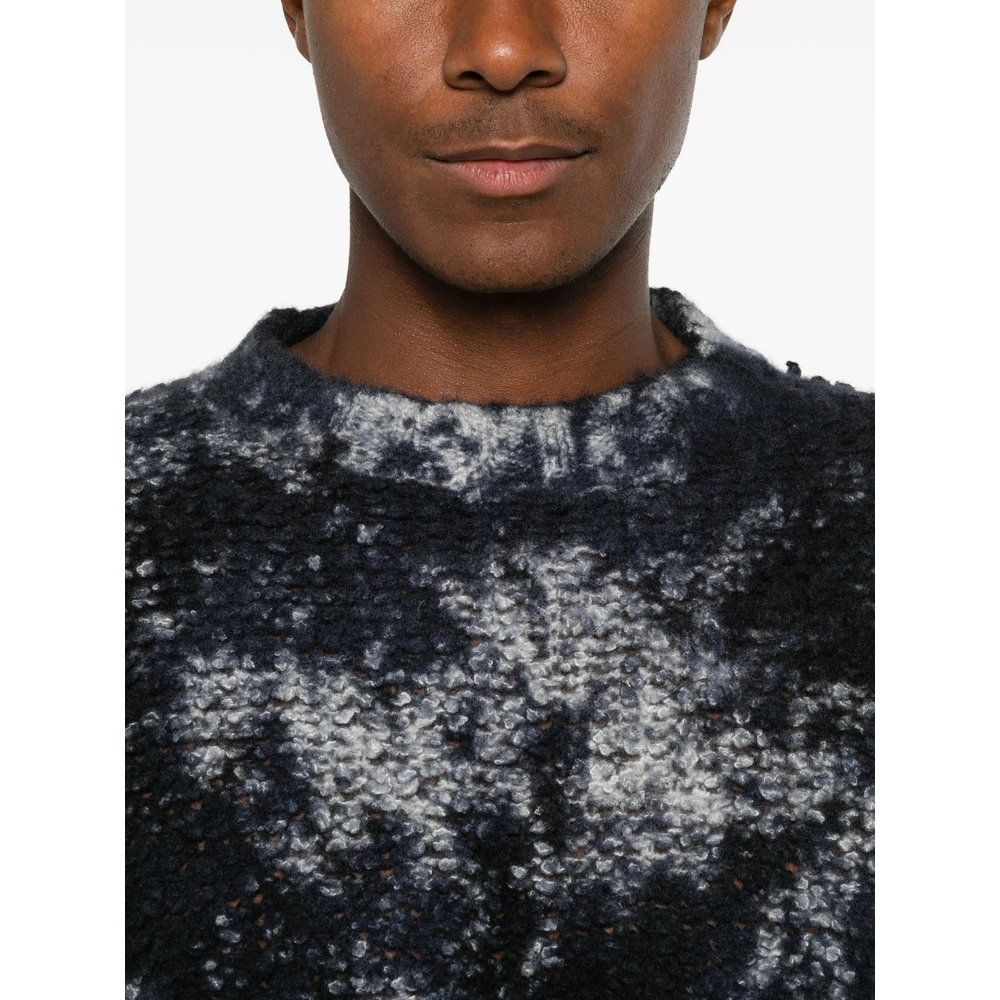Tie-Dye Bouclé Knitwear
