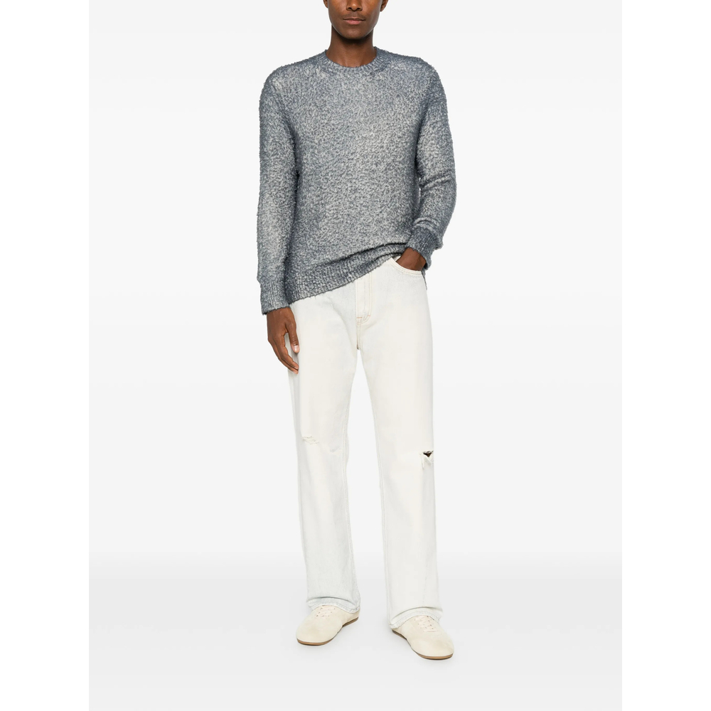 Bouclé-Knit Crew-Neck Knitwear