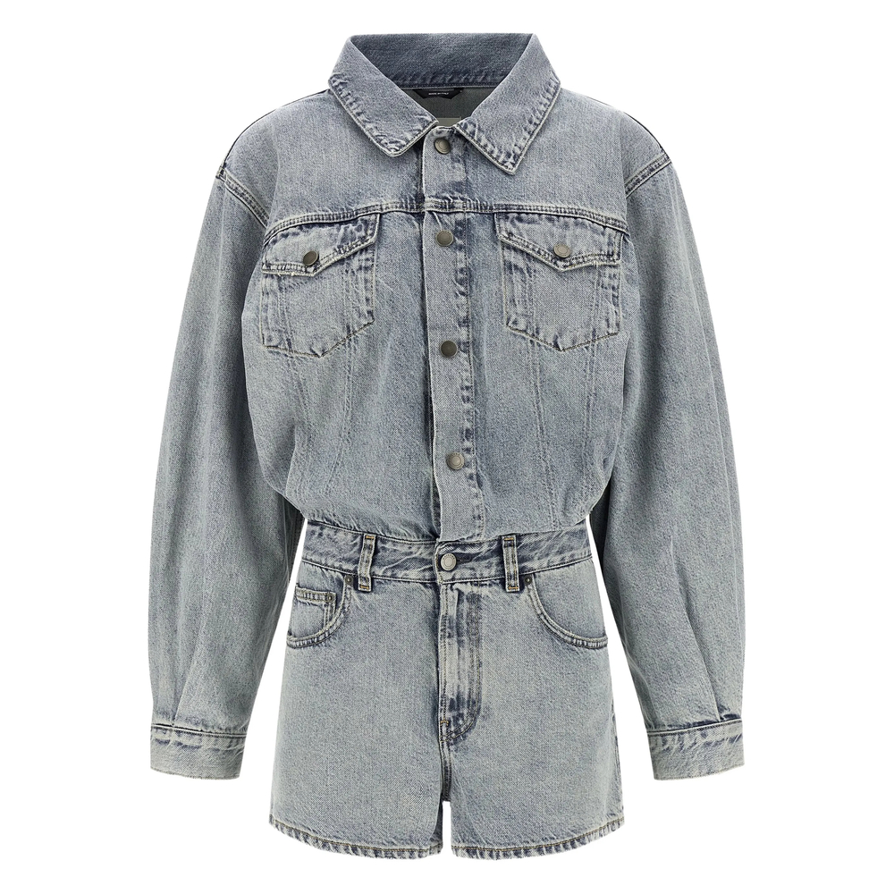 Haikure Long-sleeve Playsuit