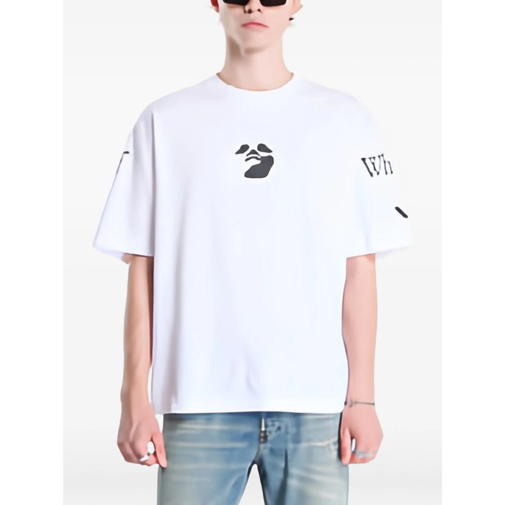 Off-White Swimming Logo Skate Short-Sleeve T-Shirt