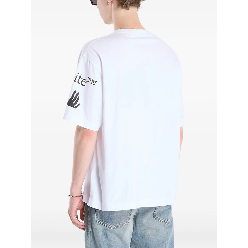 Off-White Swimming Logo Skate Short-Sleeve T-Shirt