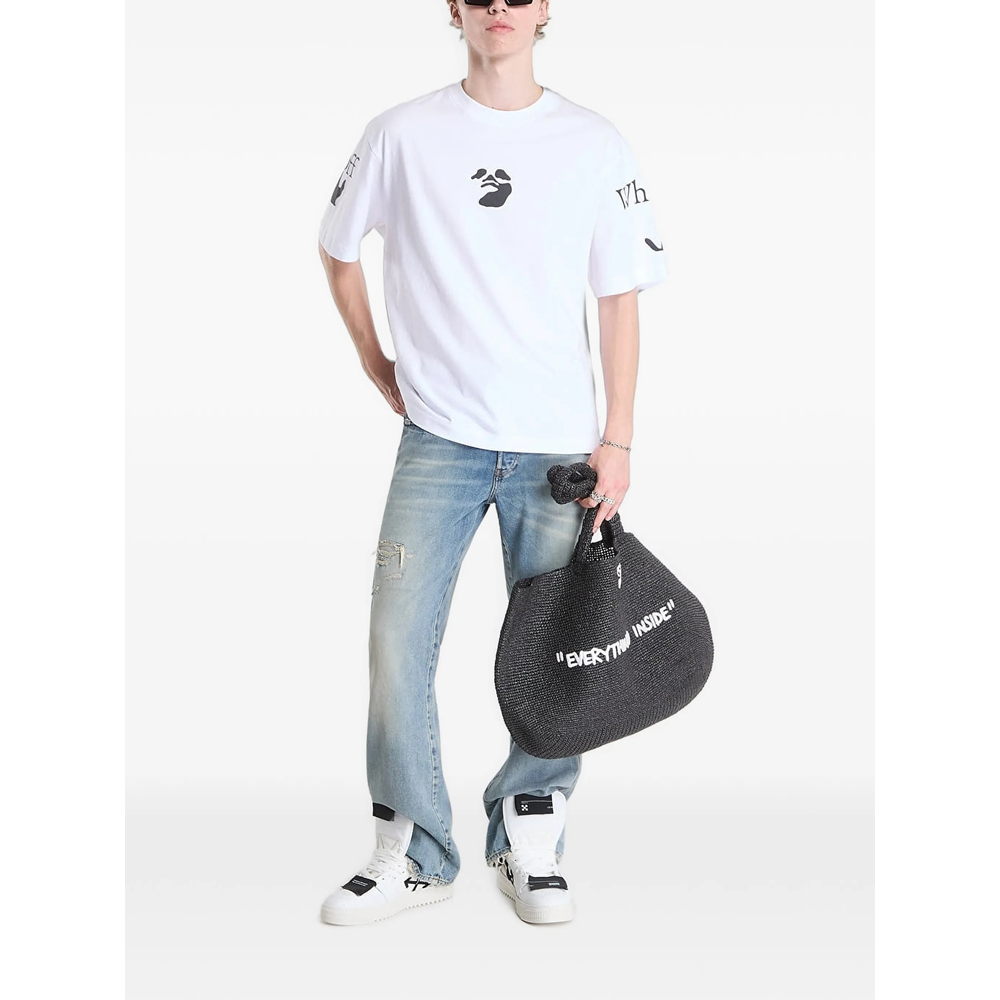Off-White Swimming Logo Skate Short-Sleeve T-Shirt