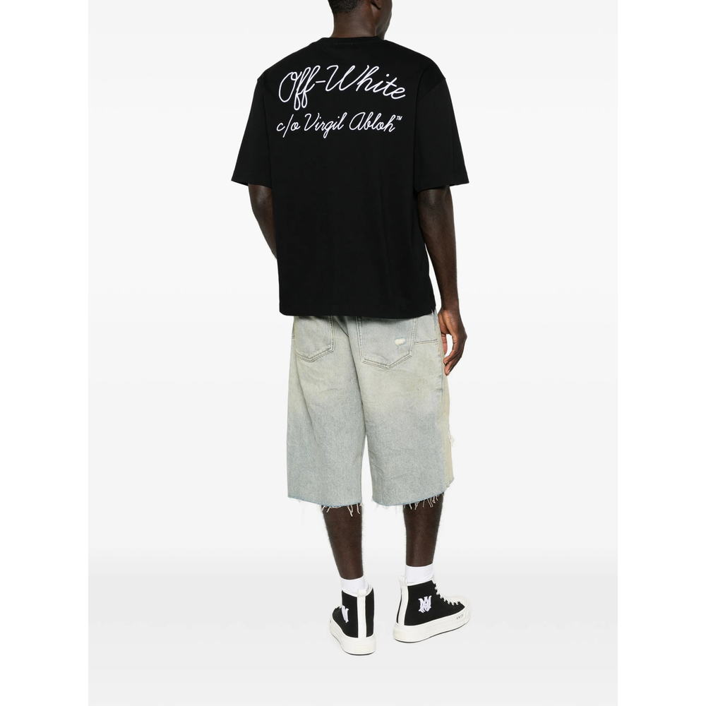 Off-White Logo-Embroidered T-Shirt