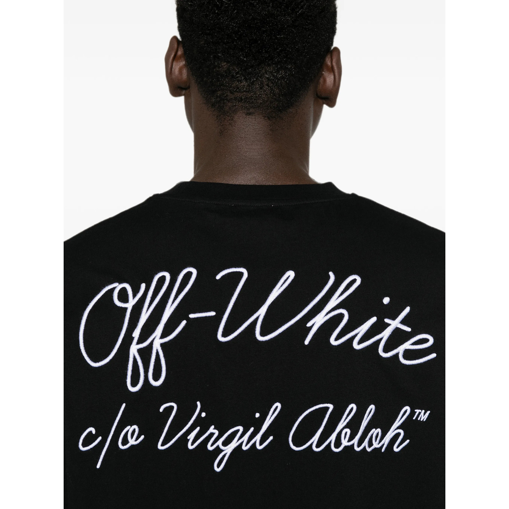 Off-White Logo-Embroidered T-Shirt