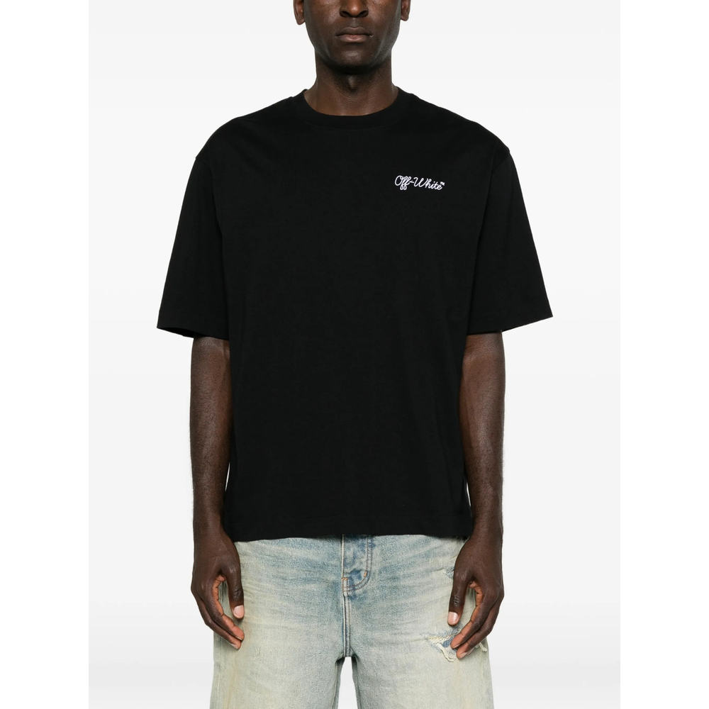 Off-White Logo-Embroidered T-Shirt