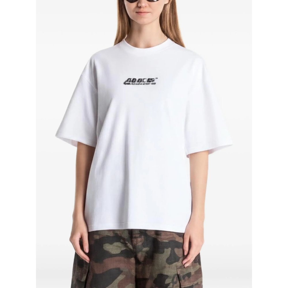 Off-White Graphic-Print Short-Sleeve T-Shirt
