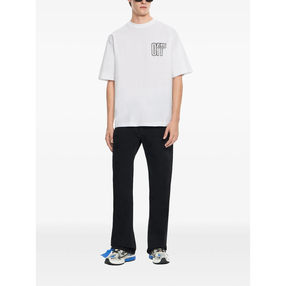 Off-White Motion Arrow Skate Short-Sleeve T-Shirt