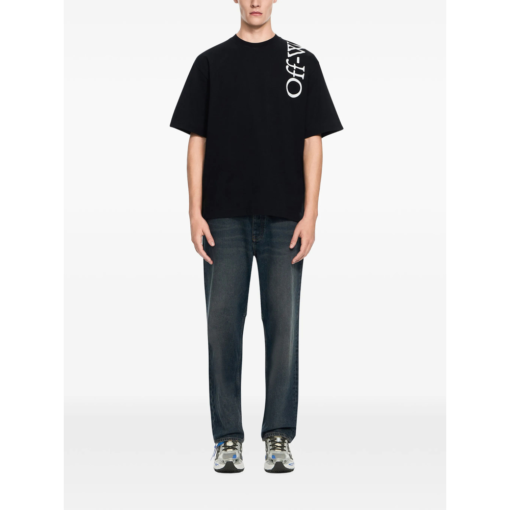 Off-White Vertical Bookish Skate Short-Sleeve T-Shirt
