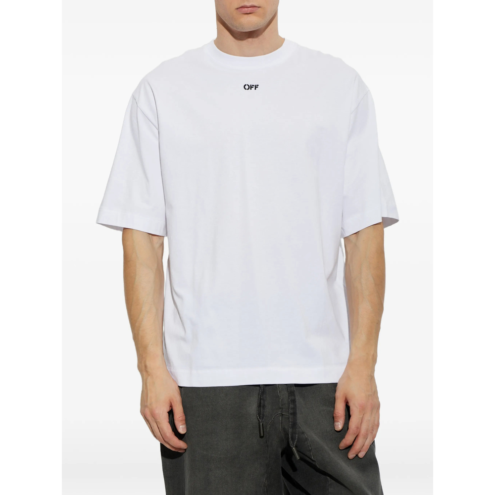 Off-White Scribble Narciso Skate Short Sleeve T-Shirt