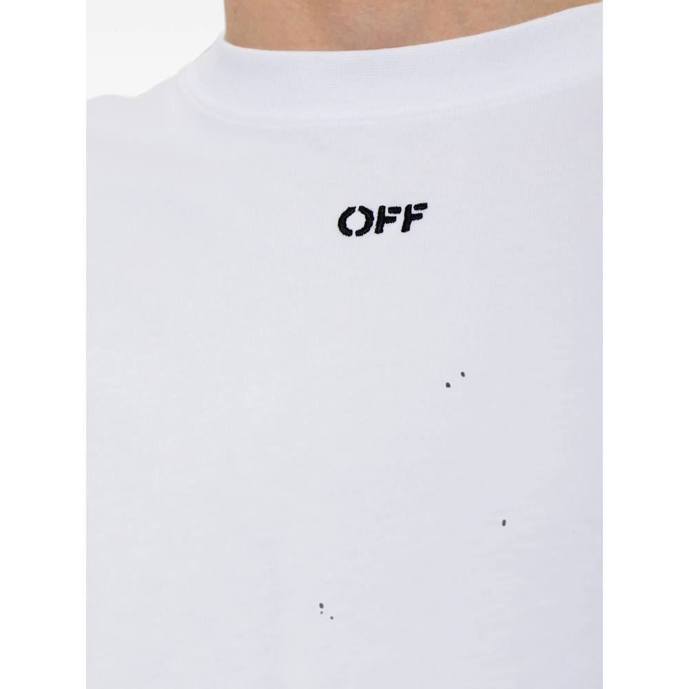 Off-White Scribble Narciso Skate Short Sleeve T-Shirt