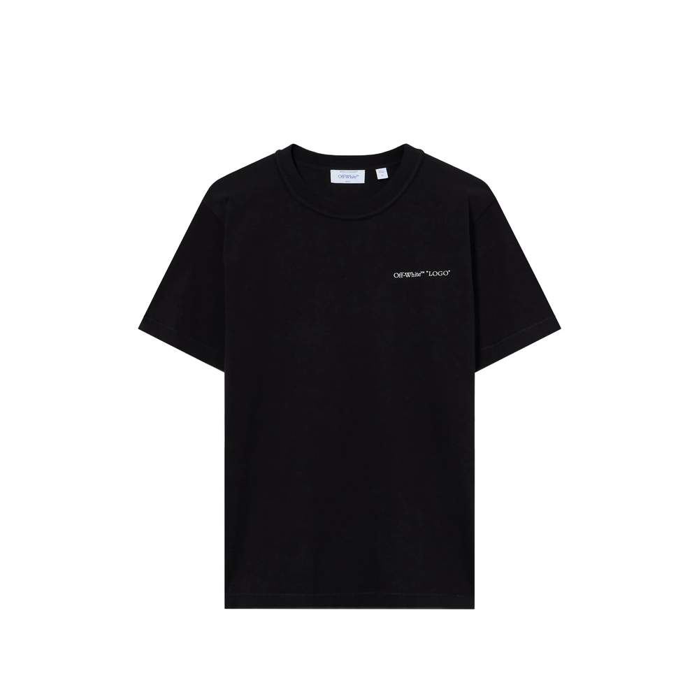 Off-White Logo Quote Short Sleeve T-Shirt