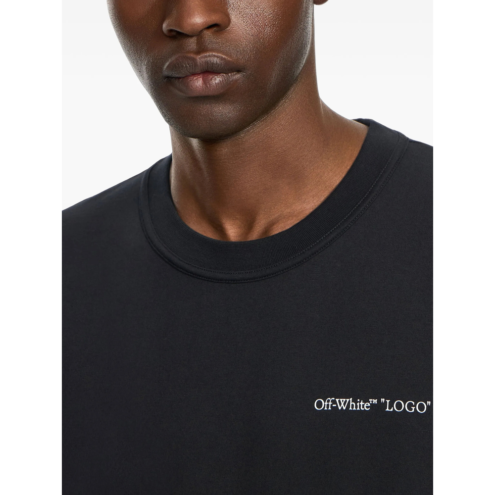 Off-White Logo Quote Short Sleeve T-Shirt