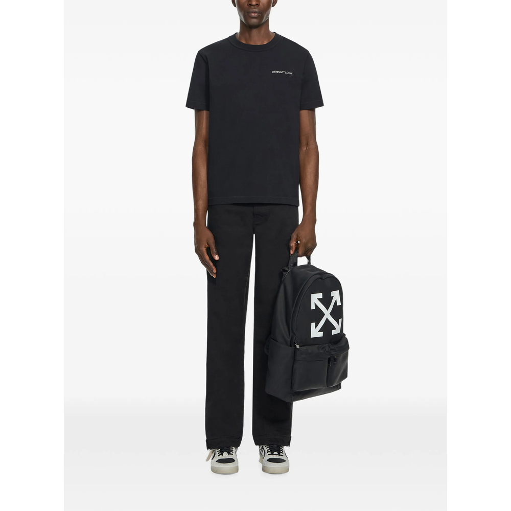 Off-White Logo Quote Short Sleeve T-Shirt