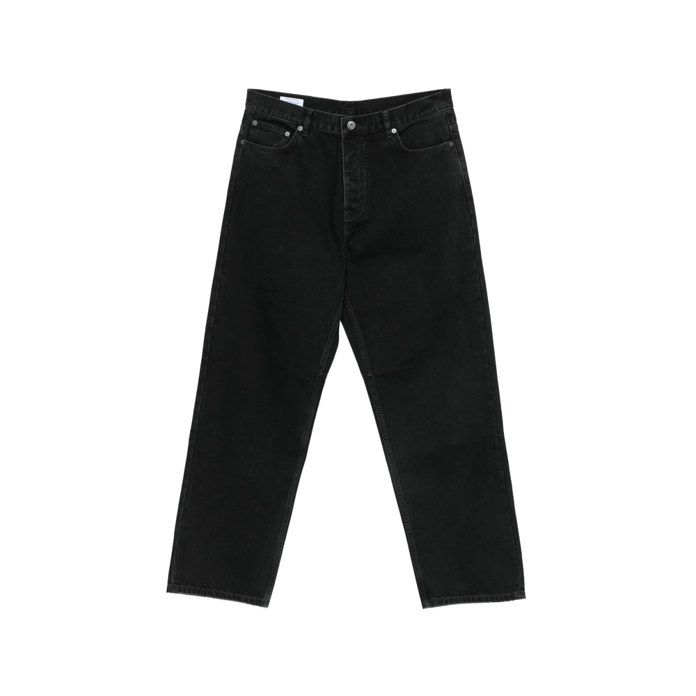 Off-white Arrows-print Straight-leg Jeans