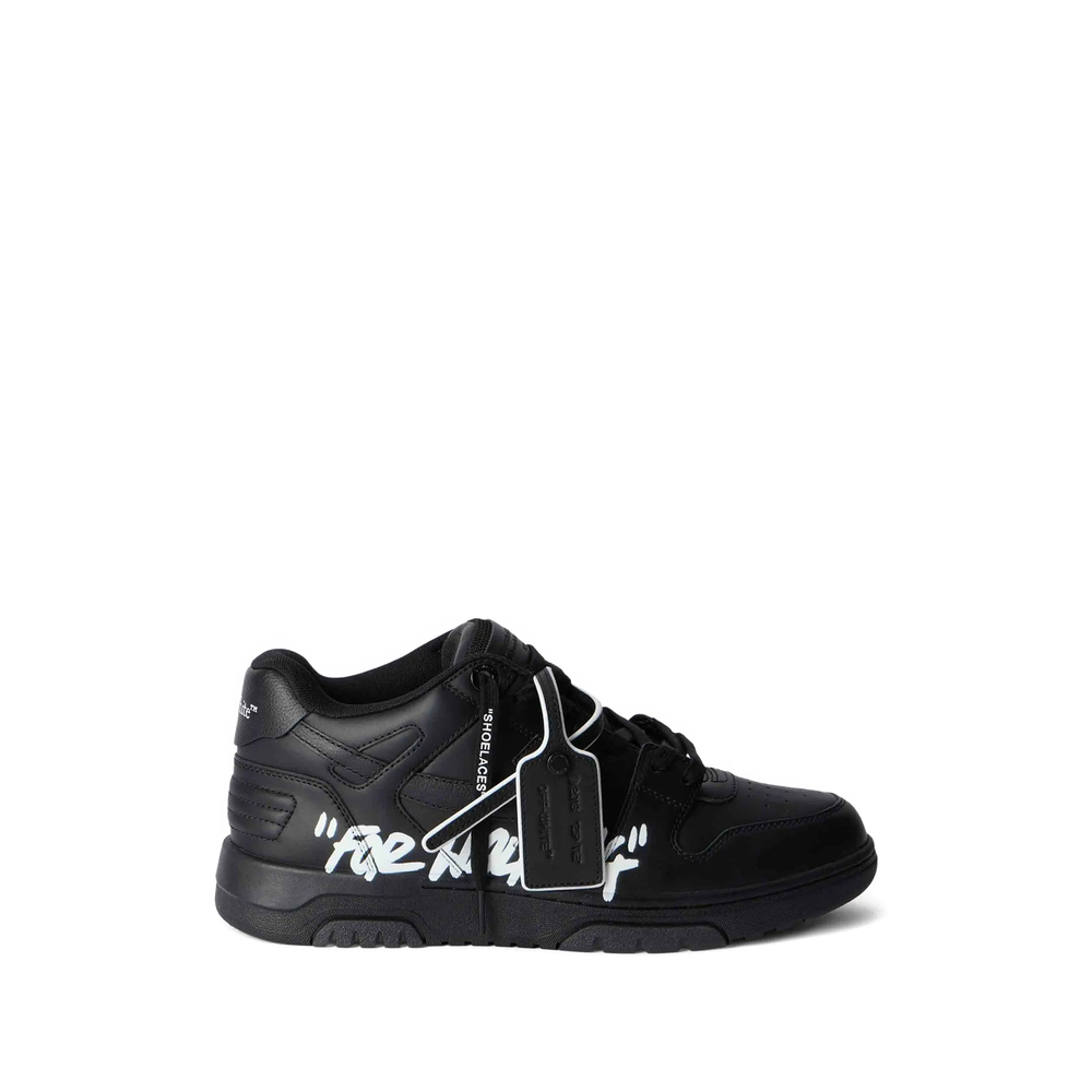 Off-white Lettering-print Tag Sneakers