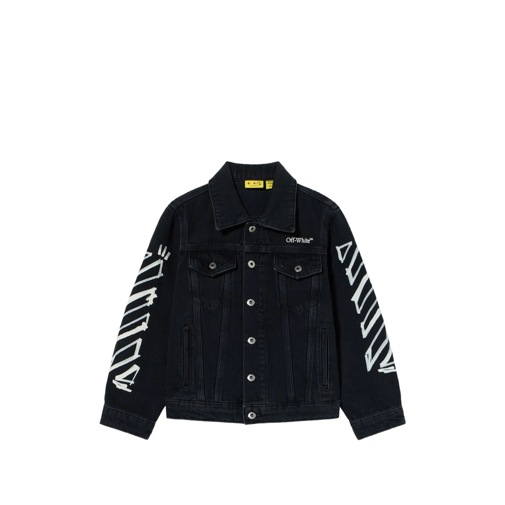 Off-white Diagonal Marker Denim Jacket