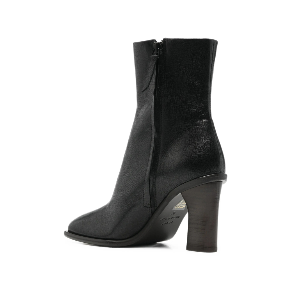 Lollie Grained Ankle Boots