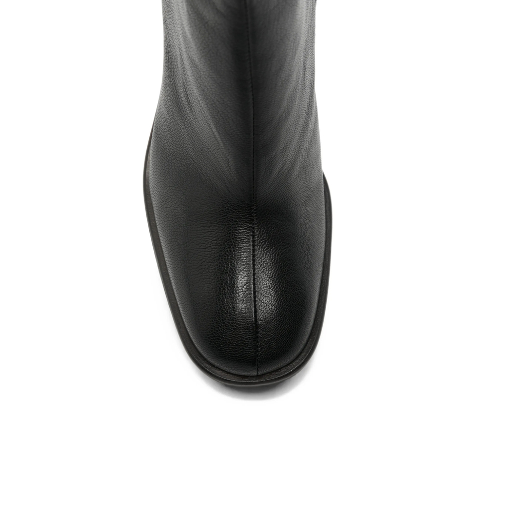 Lollie Grained Ankle Boots
