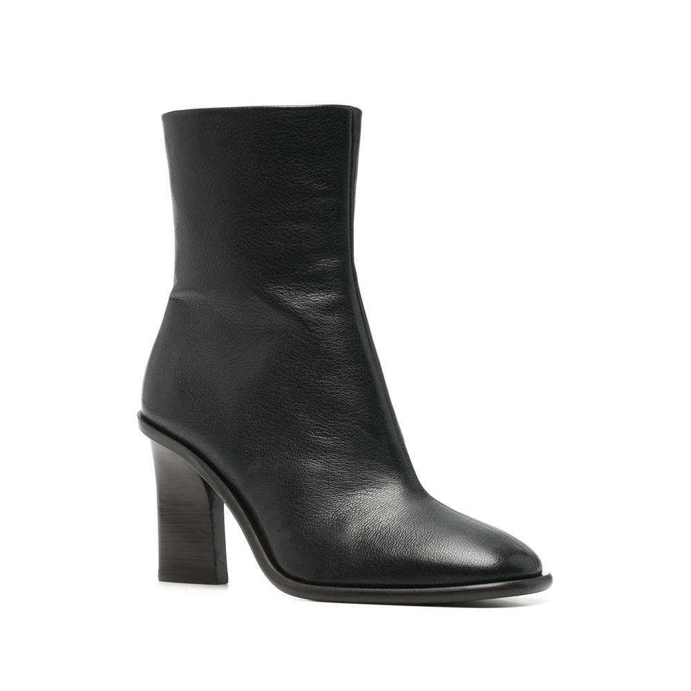 Lollie Grained Ankle Boots