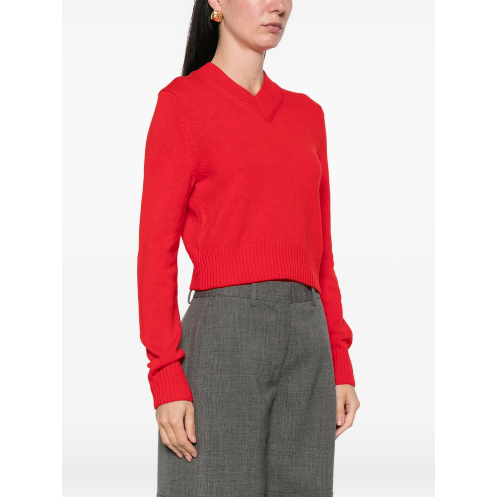 Jonas Ribbed-Knit V-Neck Sweater