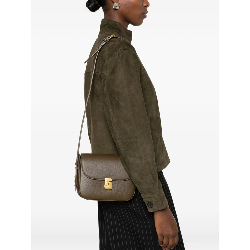 Belli Grain-Leather Shoulder Bag