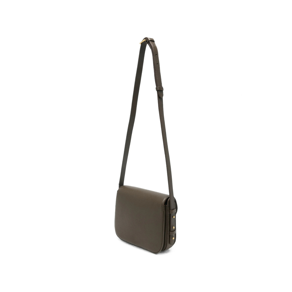 Belli Grain-Leather Shoulder Bag