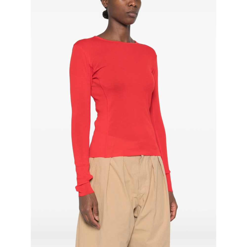 Lester Long-Sleeve Boat-Neck T-Shirt