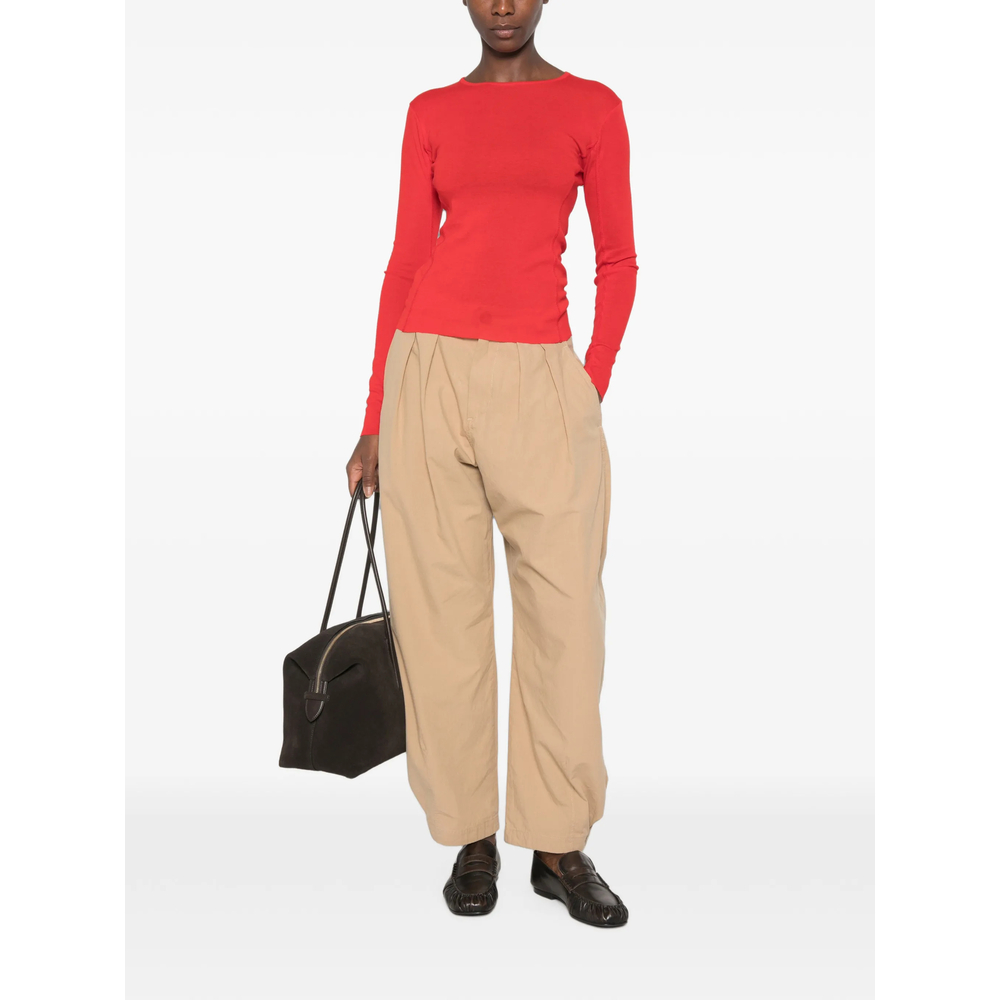 Lester Long-Sleeve Boat-Neck T-Shirt