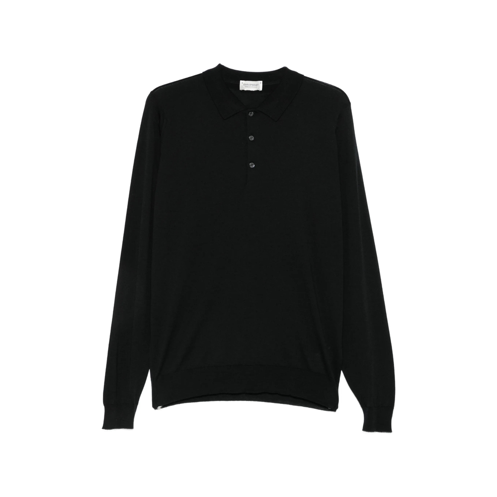 John Smedley Belpert Long-sleeve Polo Sweater