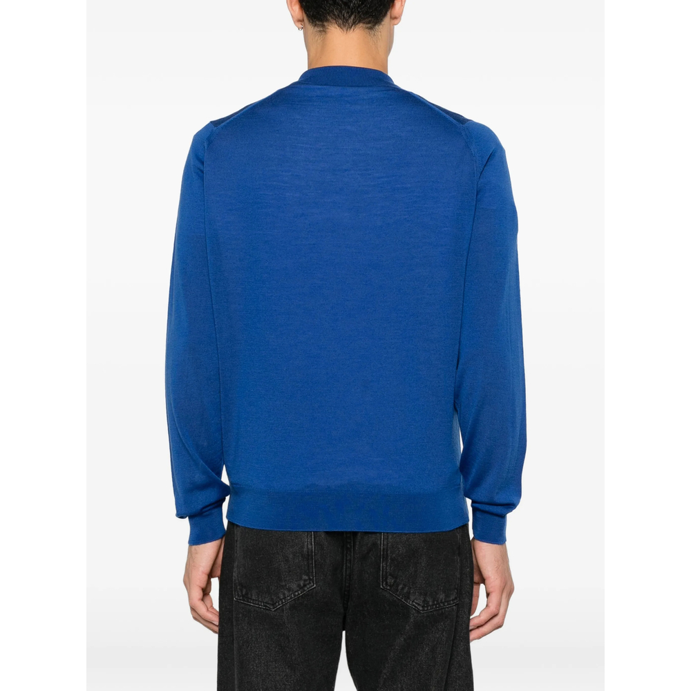 Belper Long-Sleeve Polo Sweater