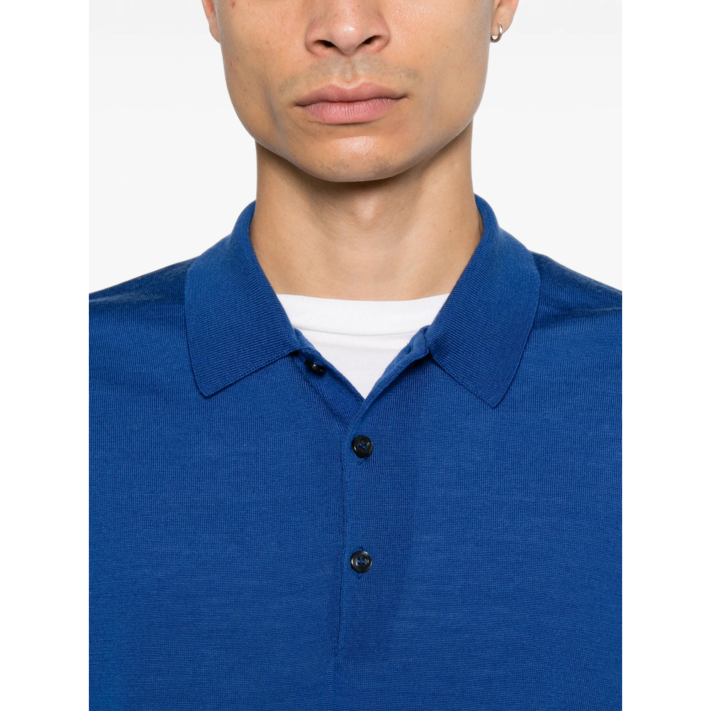 Belper Long-Sleeve Polo Sweater