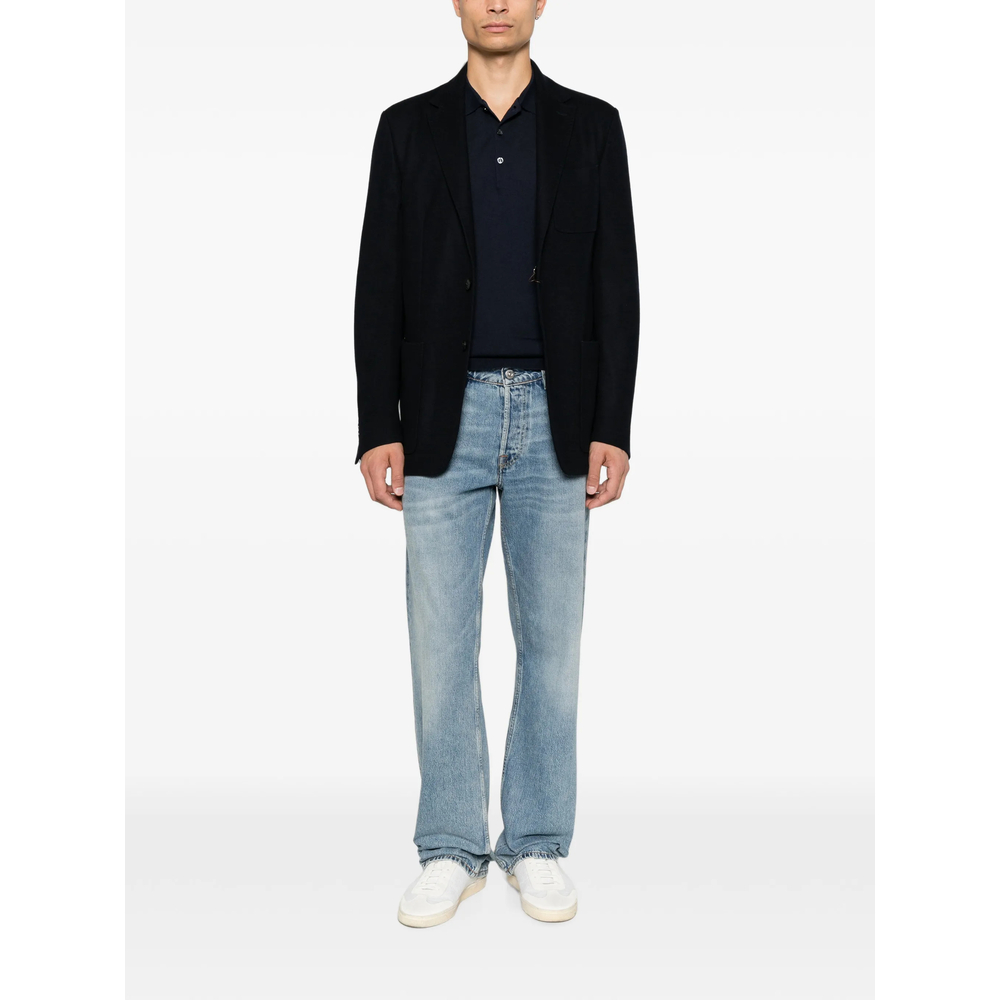 Belpert Long-Sleeve Polo Sweater
