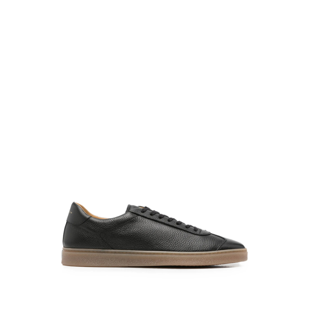 Henderson Baracco Pebbled-leather Sneakers