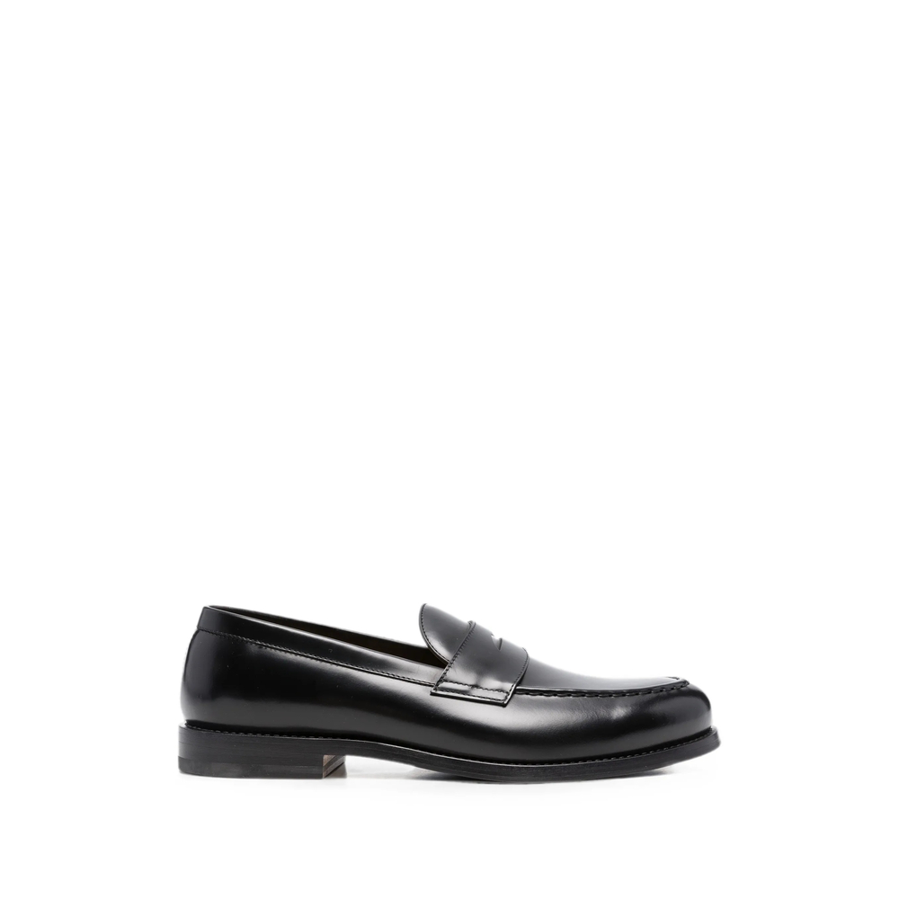 Henderson Baracco Leather Penny Loafers