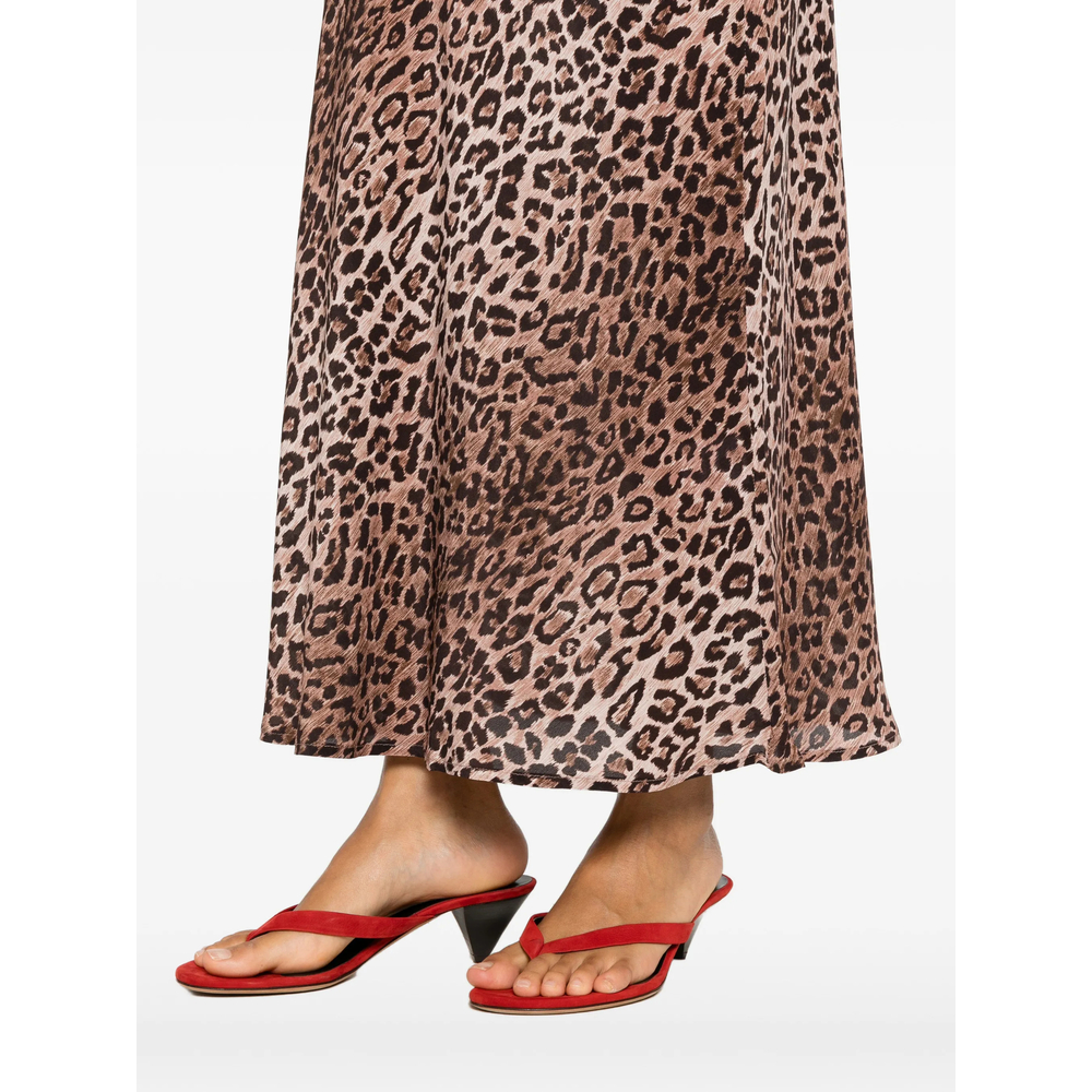 Kelly Leopard-Print Maxi