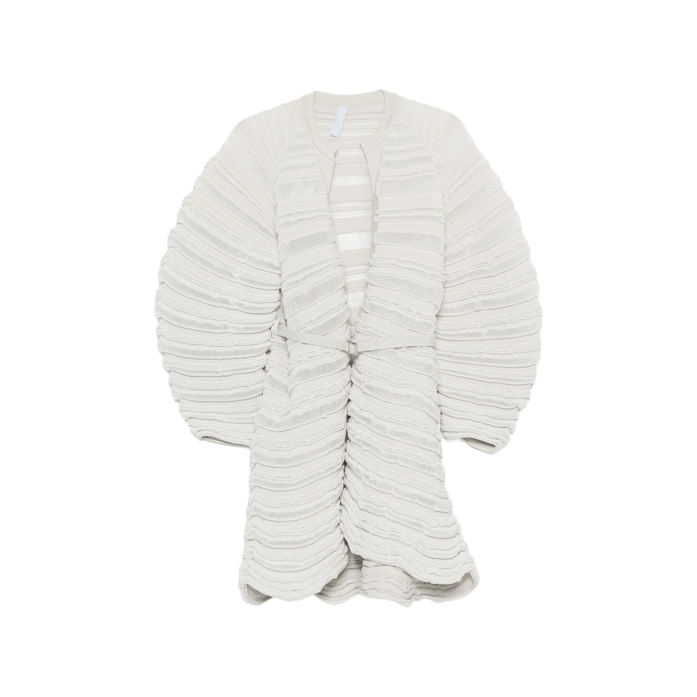 Cfcl Belted Ribbed-knit Jacket