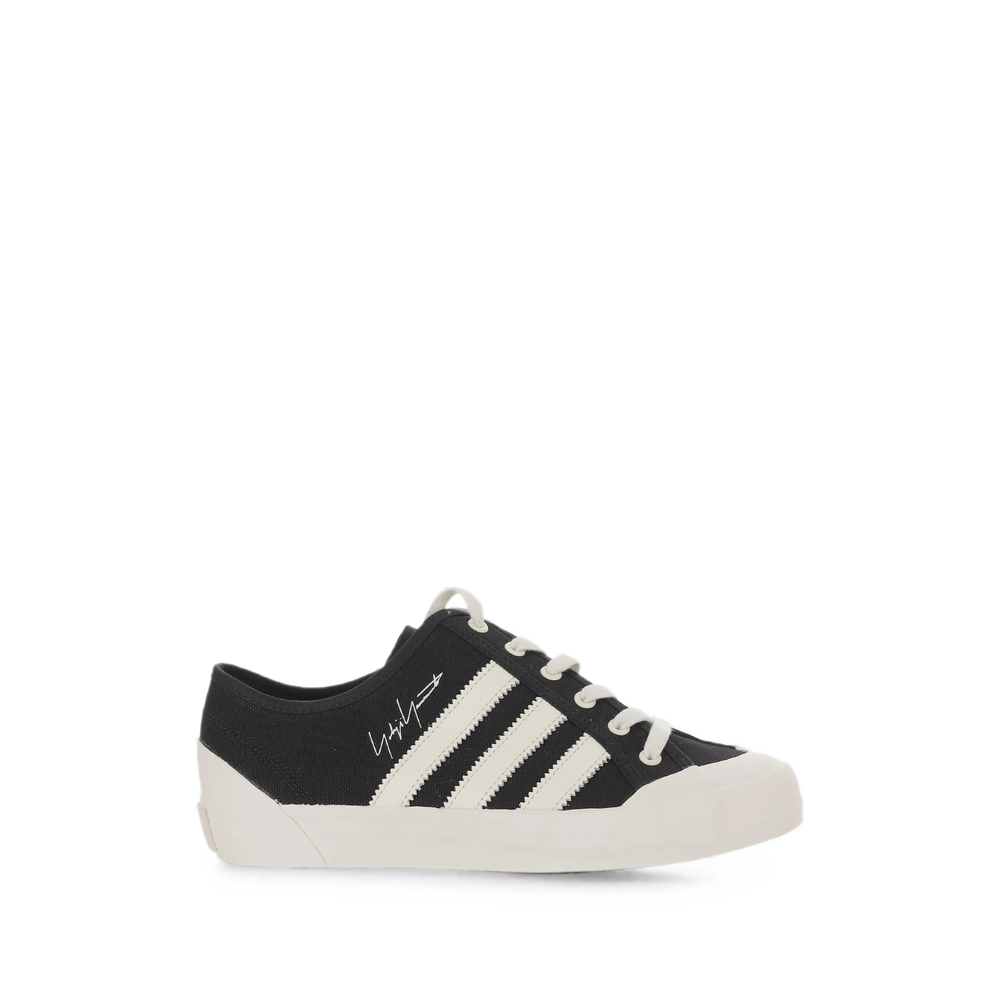 Y-3 Nisi LO Signature-print Stripe-detail Sneakers