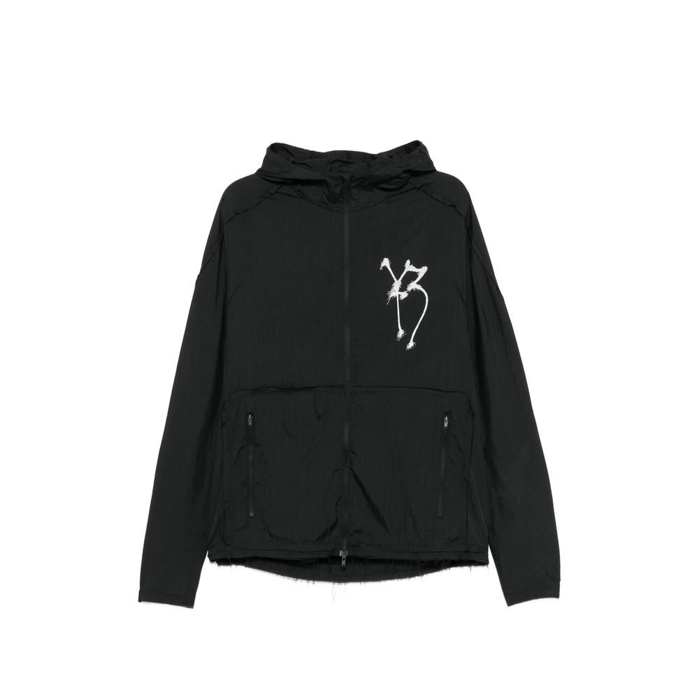 Y-3 Graphic-print Hooded Jacket