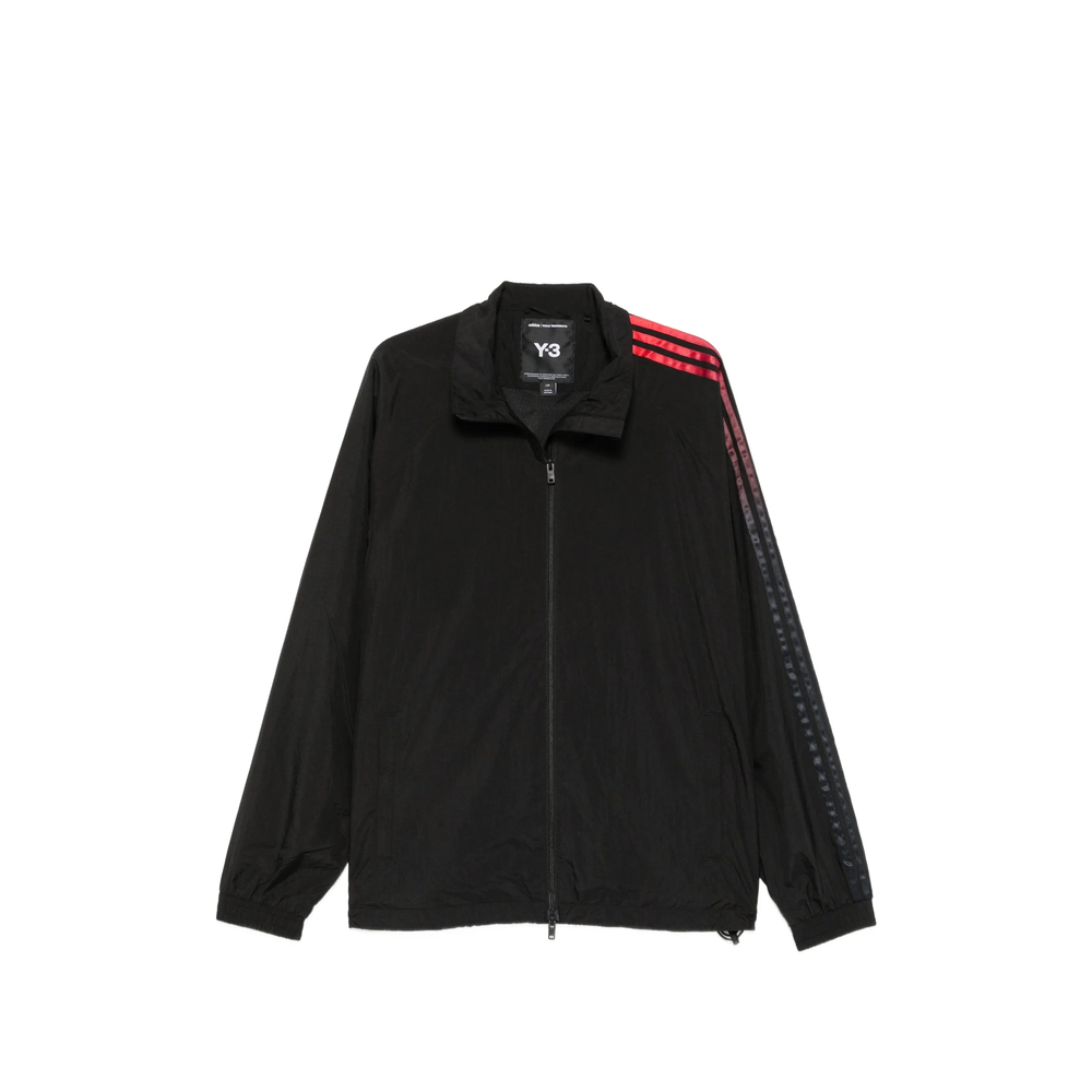 Y-3 Stripe-detail Zip-up Sweatshirt
