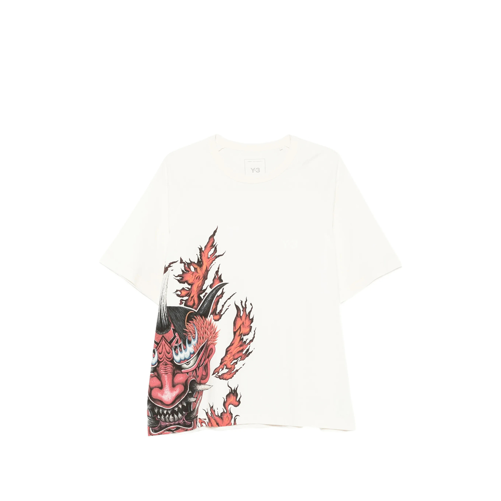 X Yohji Yamamoto Graphic-Print T-Shirt