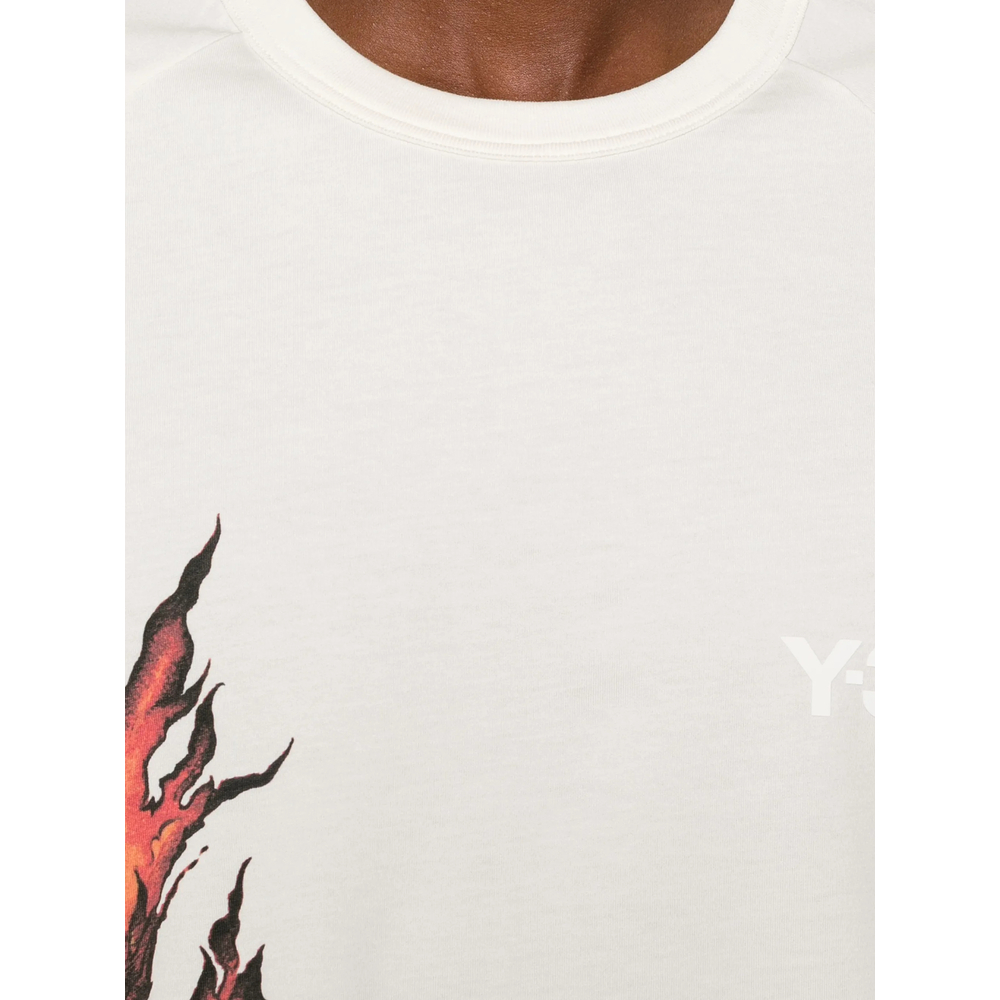 X Yohji Yamamoto Graphic-Print T-Shirt